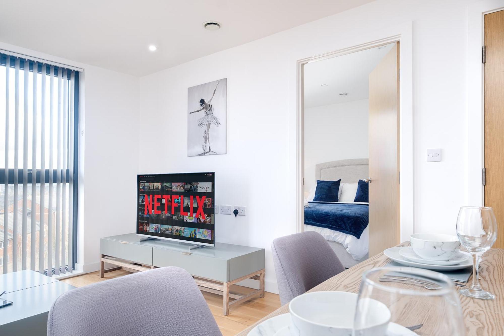 Broadway Mailbox Luxury New 1 Bed Apartment With Free Parking Birmingham Dış mekan fotoğraf
