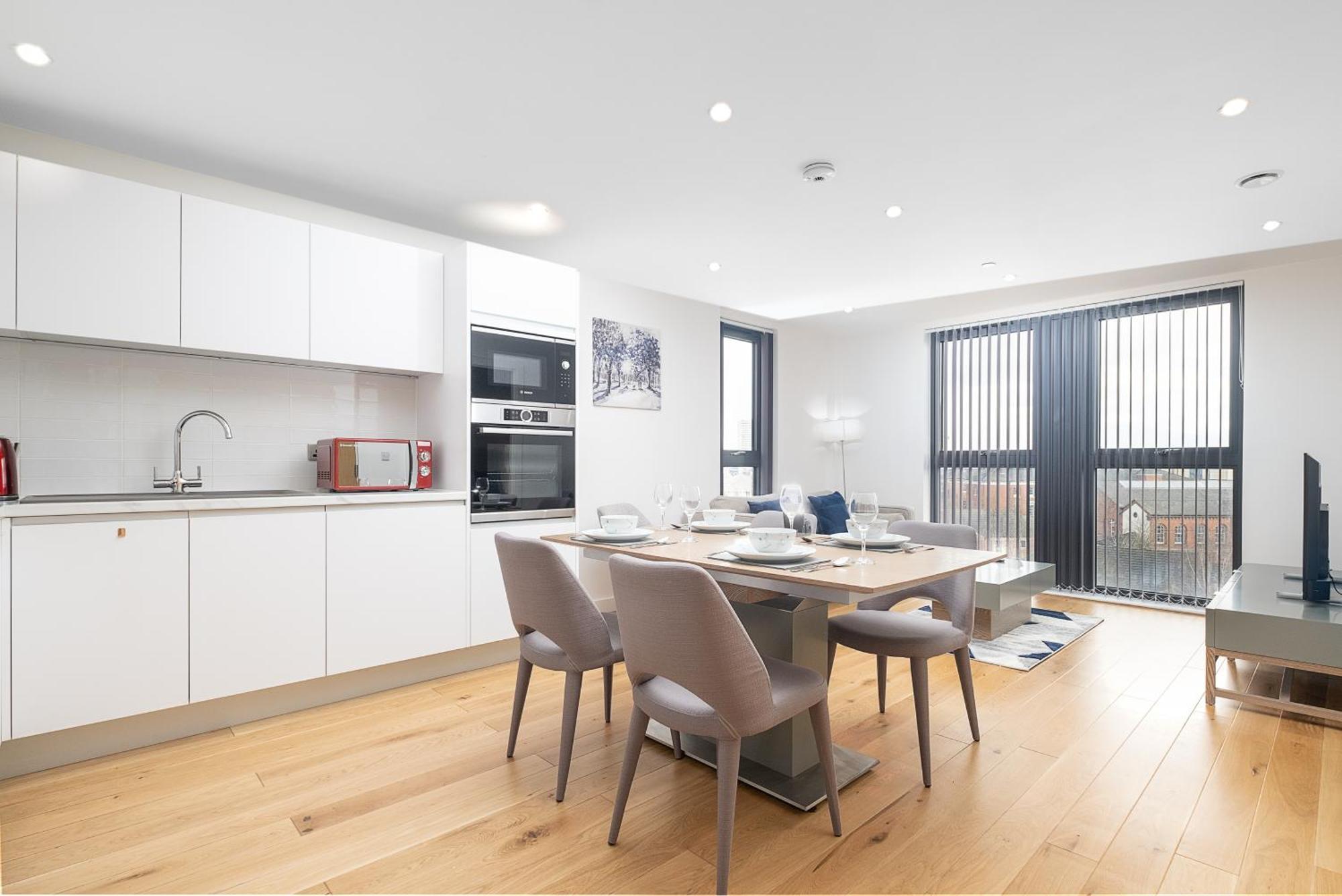 Broadway Mailbox Luxury New 1 Bed Apartment With Free Parking Birmingham Dış mekan fotoğraf